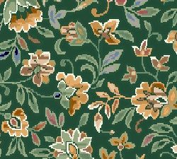 Milliken Carpet - Flora - Emrald